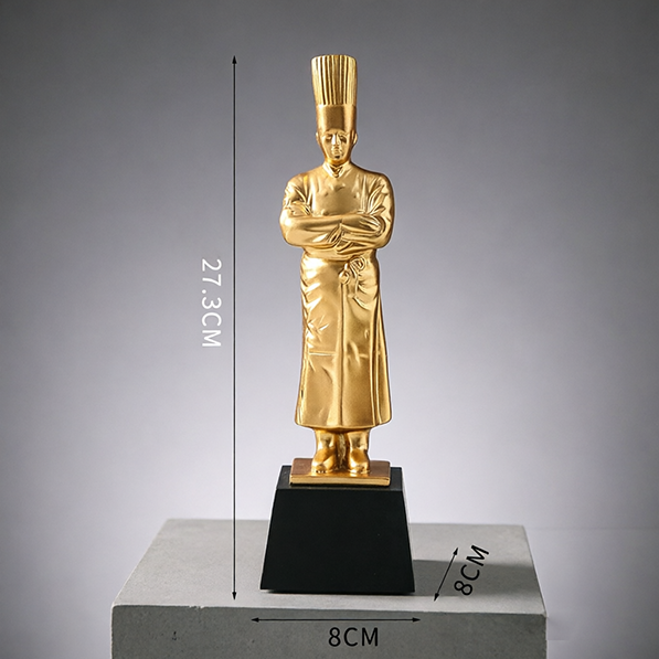 gold Chefs Trophy gold Chefs Trophy